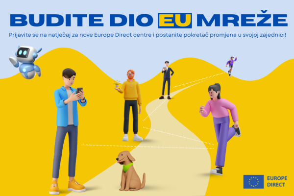 Nova generacija centara EUROPE DIRECT 2026. – 2030.
